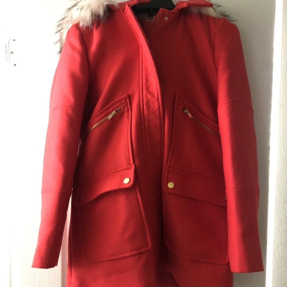 Maison Jules Peacoat NWOT - Picture 2 of 7